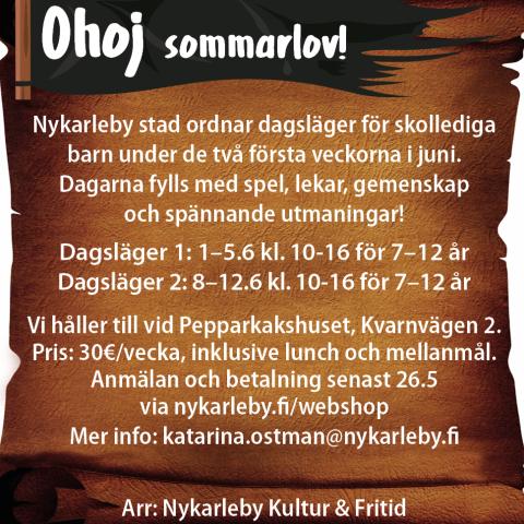 Läger för 7-12-åringar